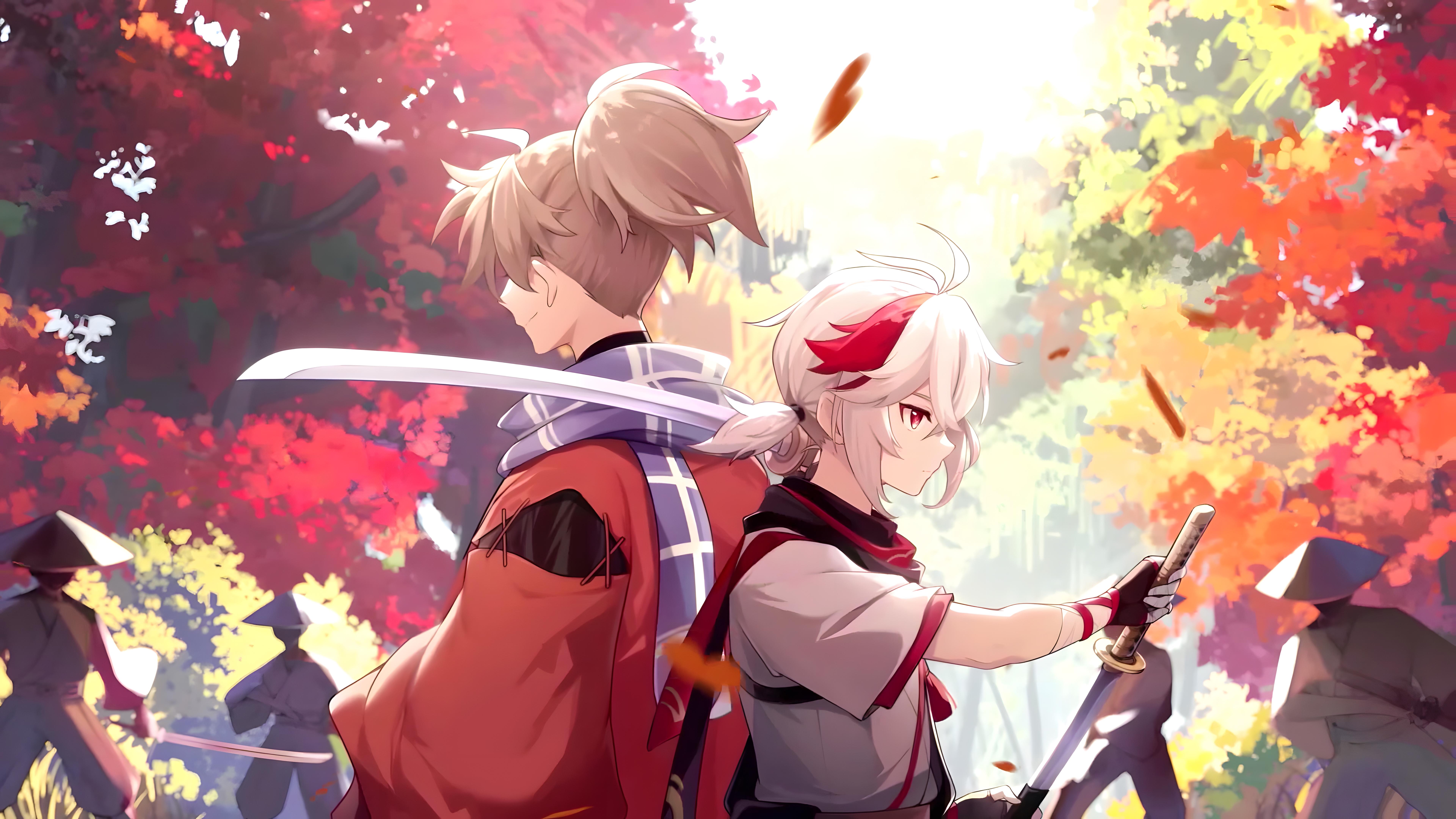 原神·电脑壁纸4k高清无水印 - 雷神拔剑壁纸 - 实验室设备网