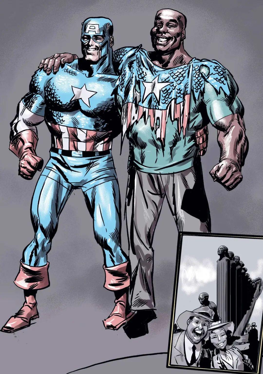 被遗忘的漫威另一黑人美国队长以赛亚布拉德利