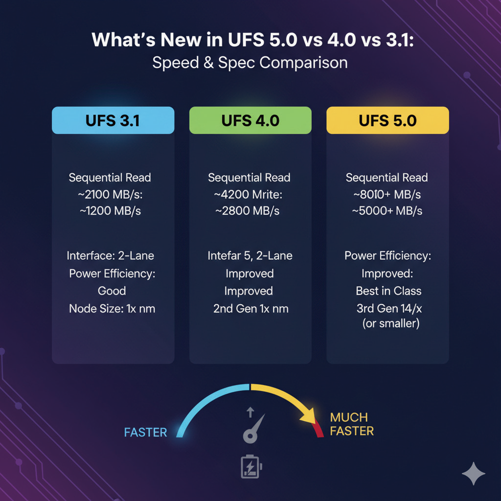 为端侧AI与高速存储赋能，UFS 5.0抢先看 - 知乎