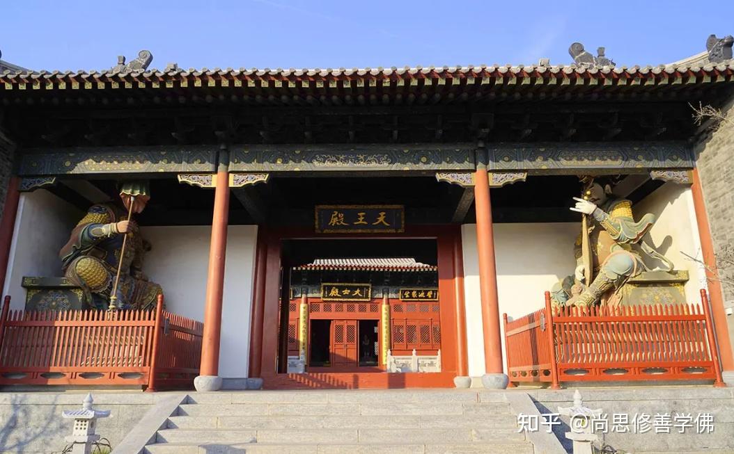 寺庙第一殿——天王殿。它的典故你知道吗? - 知乎