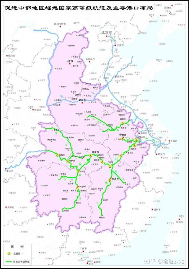 我国四大地区中的“中部地区”，是由哪六个省级行政区来组成？ - 知乎