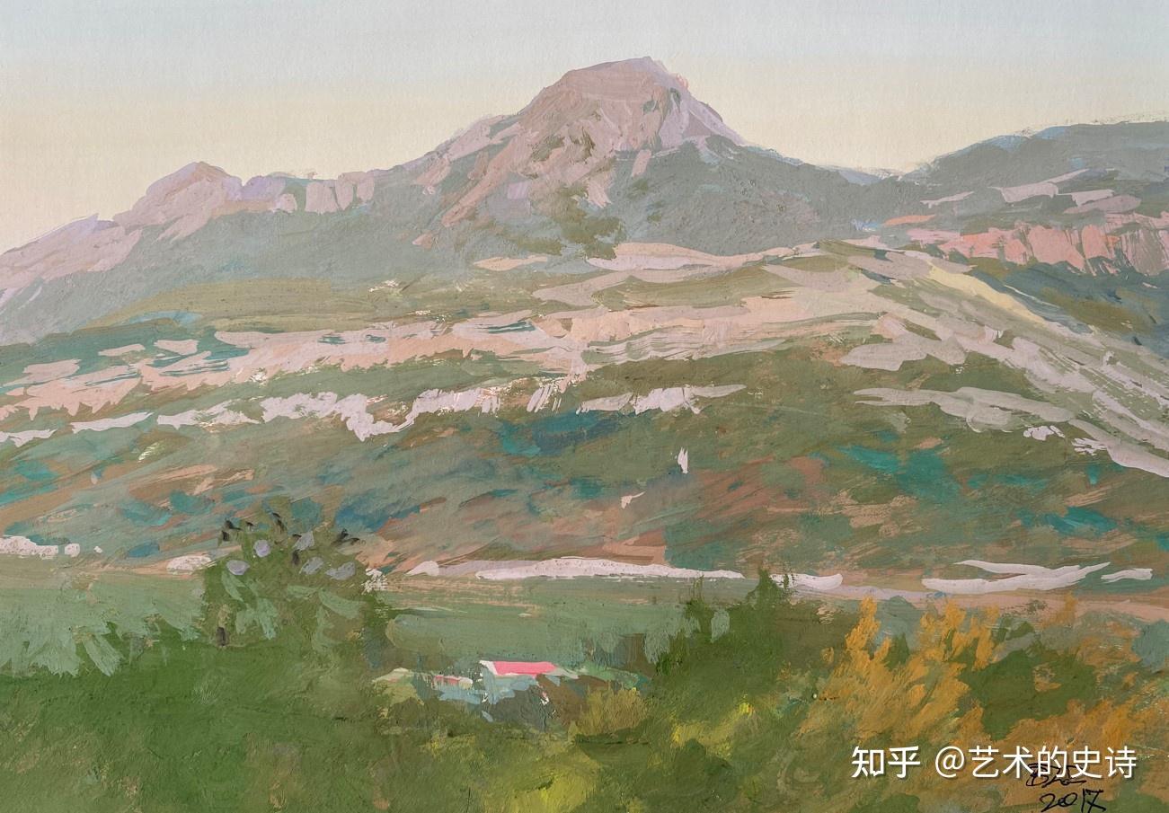 俄罗斯风景画大师瓦伦丁色彩写生精选- 知乎