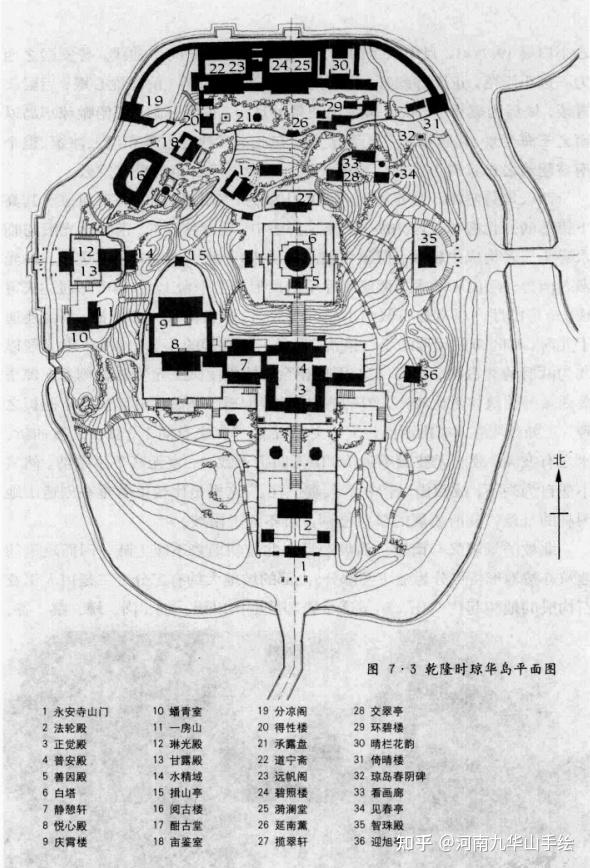 《中国古典园林史》经典园林平面图-画图题必备素材 - 知乎