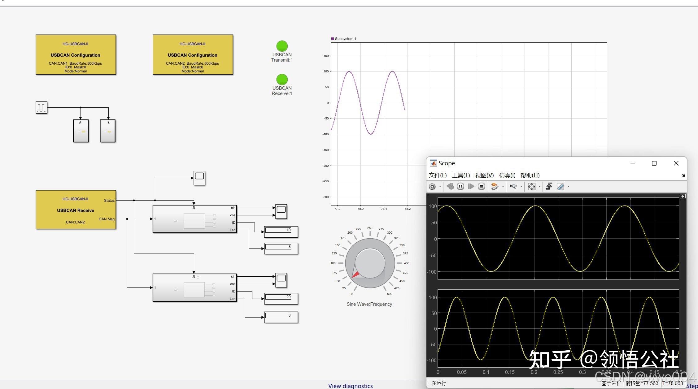 支持Matlab Simulink 兼容ZLG的USB转CAN设备,Simulink CAN通讯 - 知乎