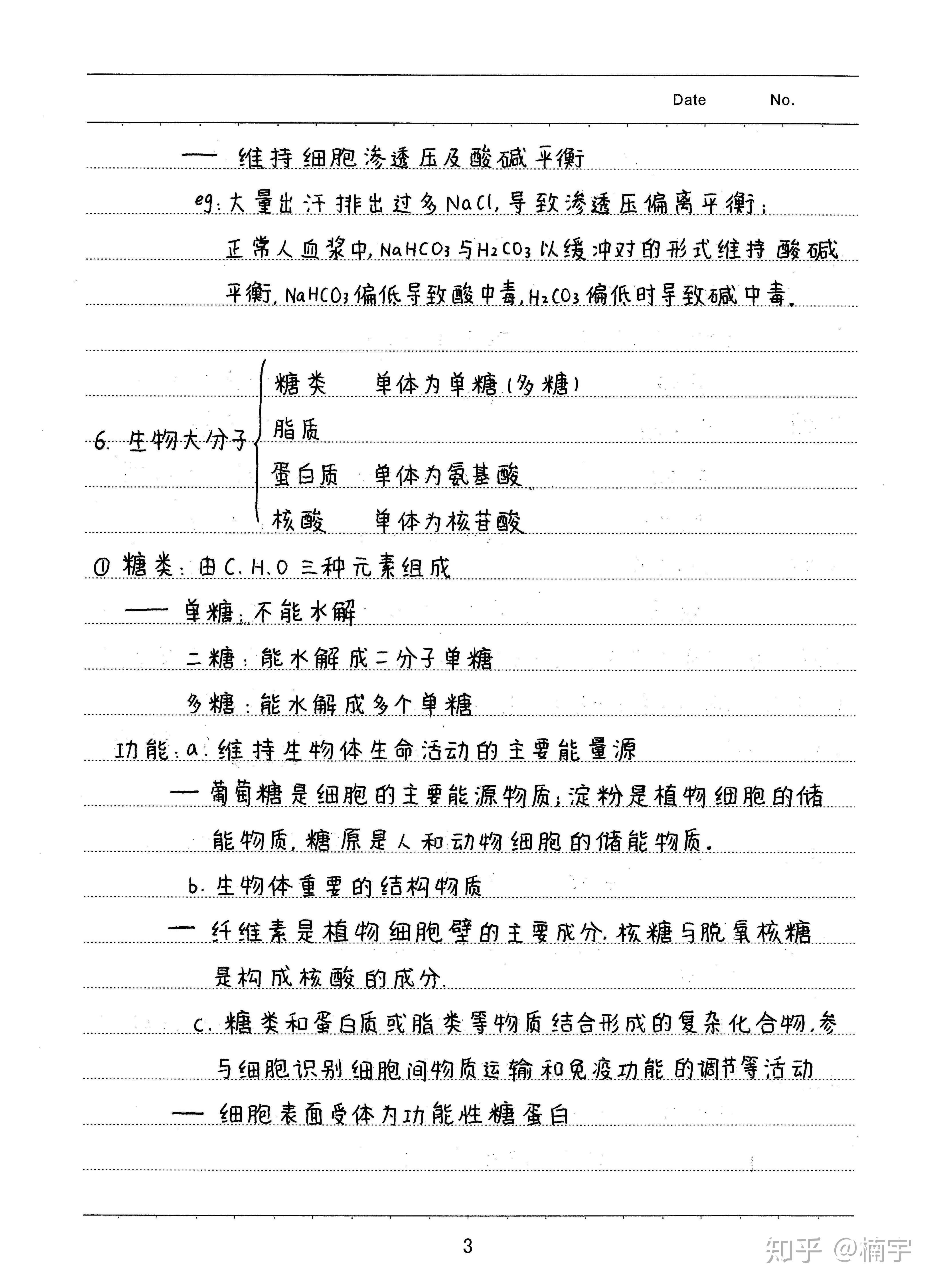 不愧是状元衡中学霸生物笔记纯手写比教材还全不可错过