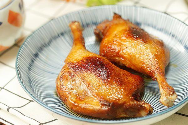 微体兔菜谱—香酥鸭腿