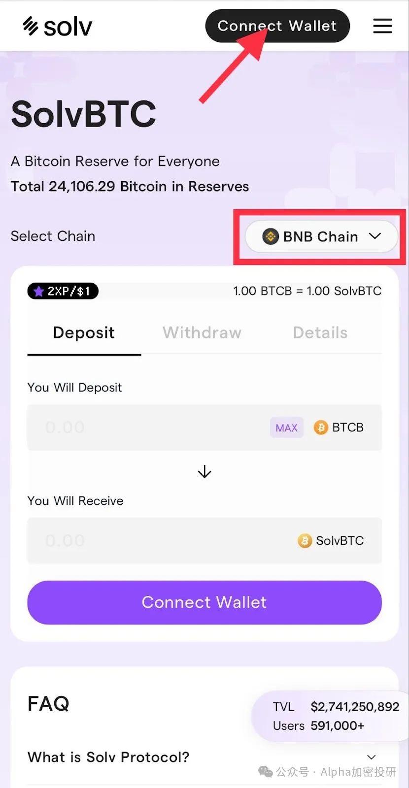 Binance（币安）联合Solv的顶级猪脚饭现已开放！大家伙冲啊！【附详细教程】 - 知乎