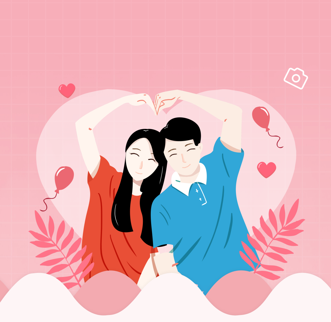 你是你.我们都是各自独立个体.但我们也是相依相偎的共存.