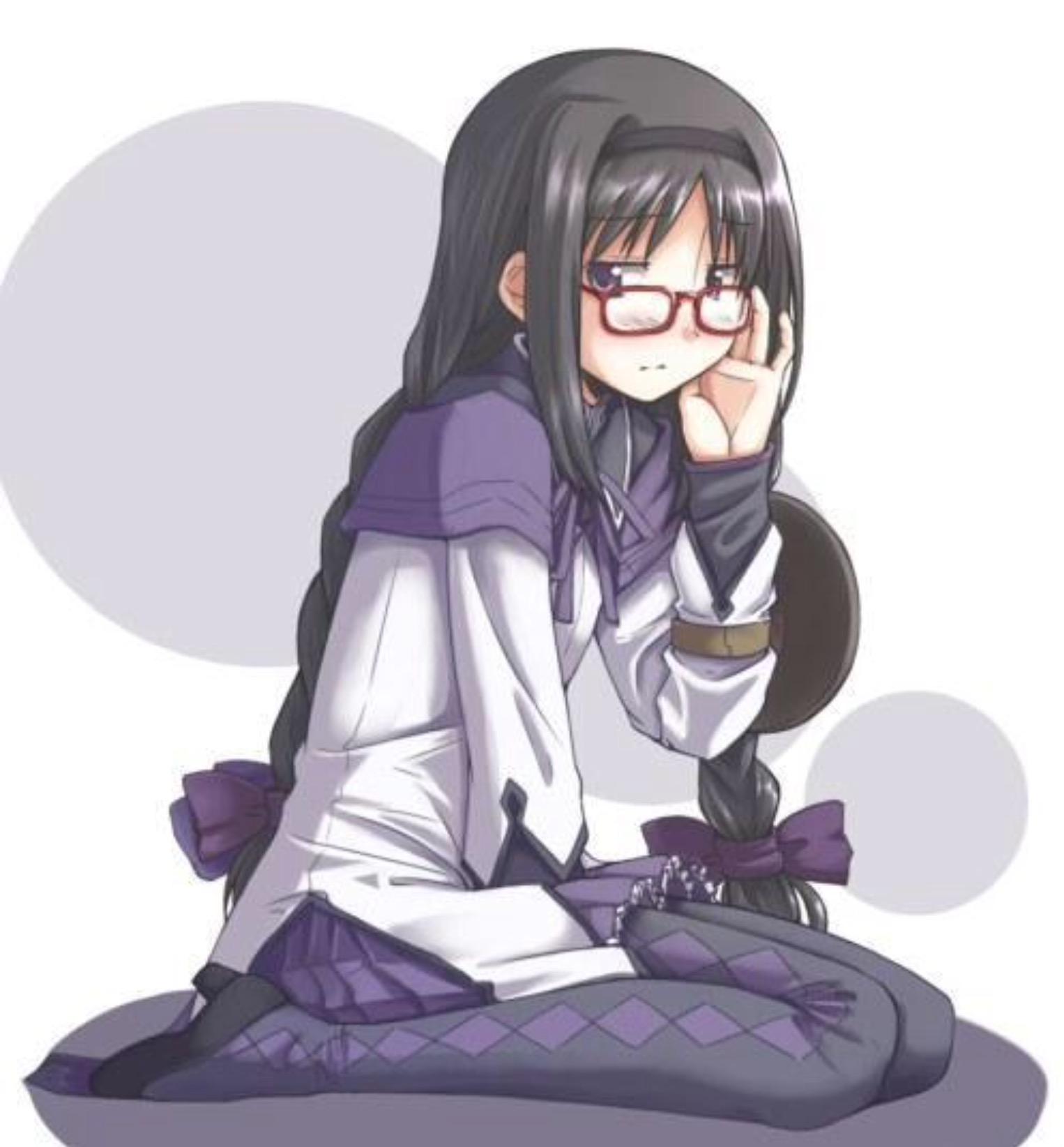 二次元的黑丝长筒袜女神们