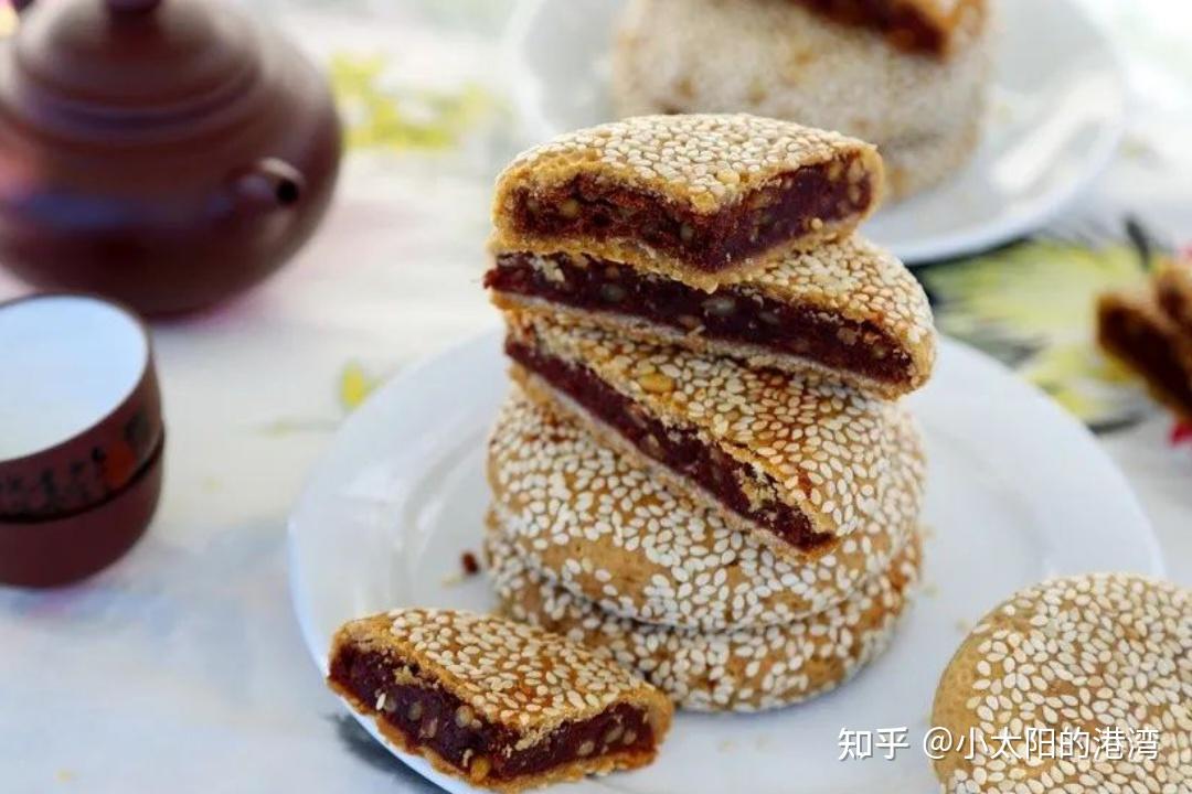 冬天做个松子枣泥芝麻饼,滋养而不过补,松软酥香 - 知乎