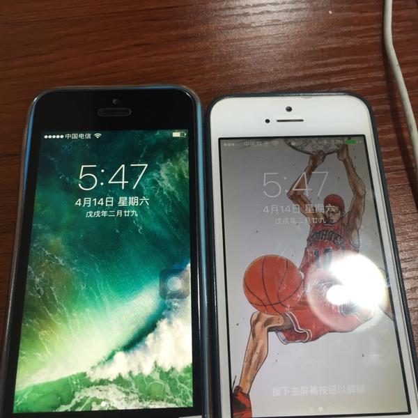 我还用着iphone5和5c……体验就是像素不行