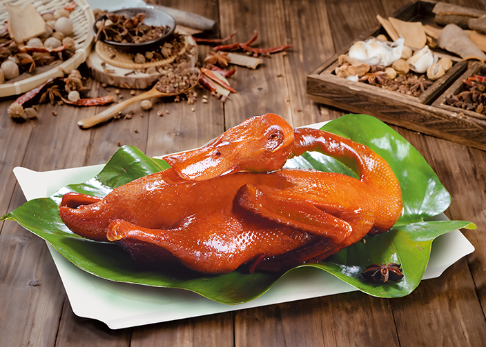 煌上煌招牌酱鸭,辣味诱人