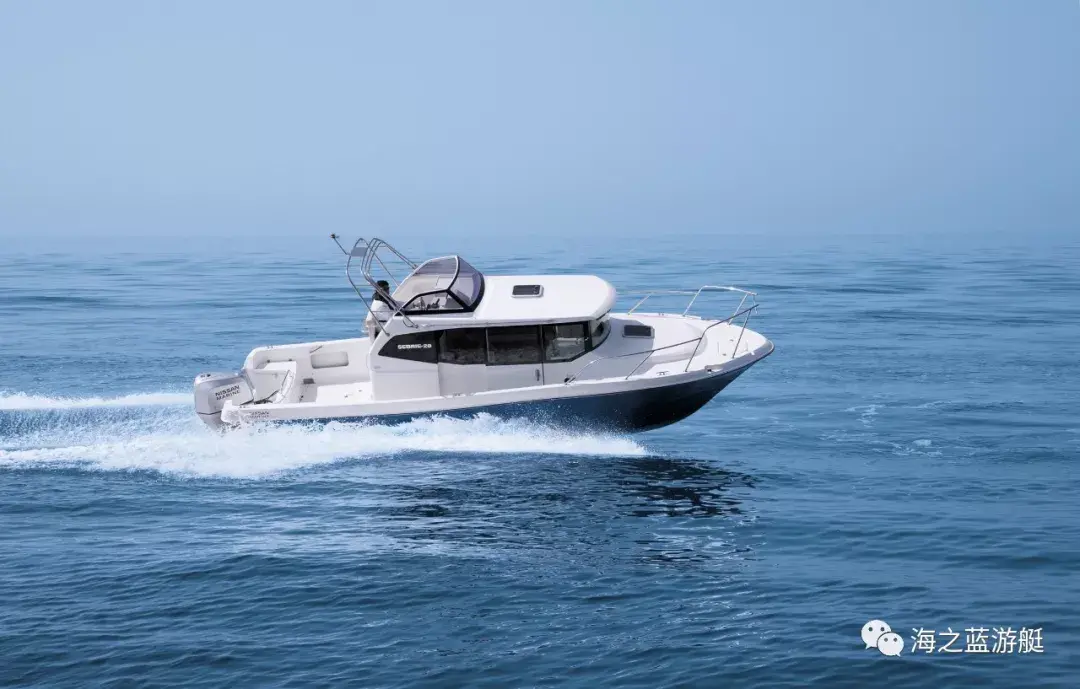 畅销15载新日本njm28尺小飞桥游艇