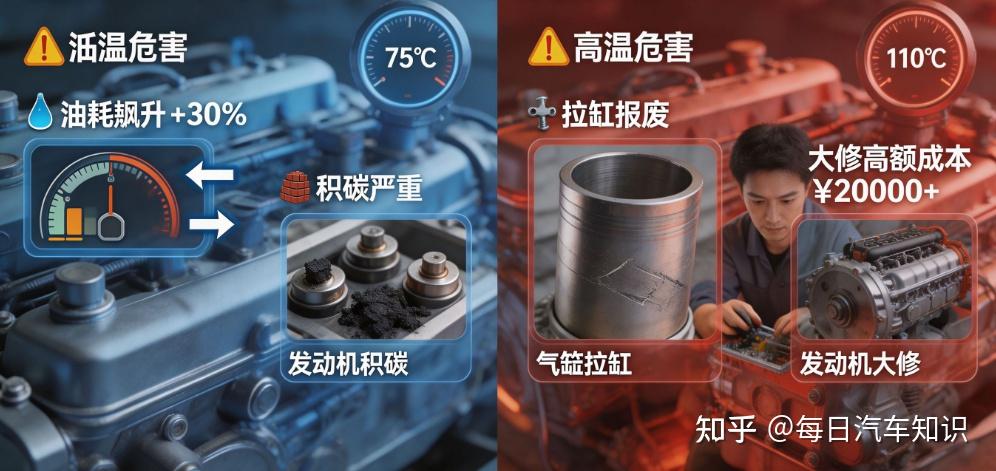 别被忽悠换水箱!节温器全科普:几十块解决几千块的问题