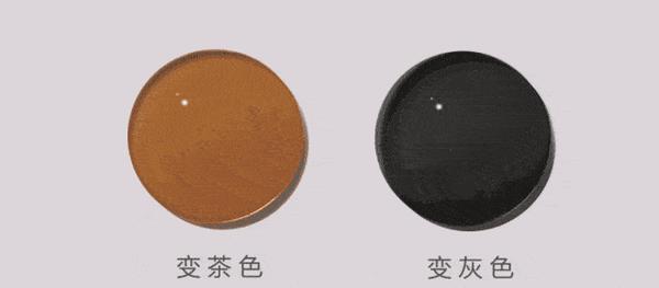 基层变色和膜层变色两种,基层变色的原理:在镜片材料里加入卤化银因子
