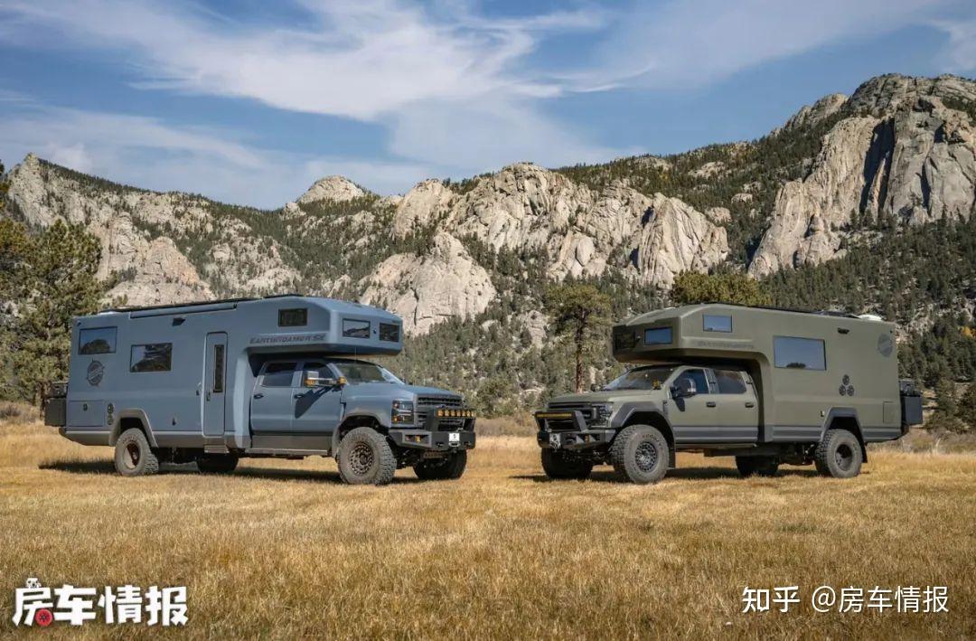 雪佛兰四驱皮卡房车,长10米配6.6升发动机,内部一室一厅卖700万