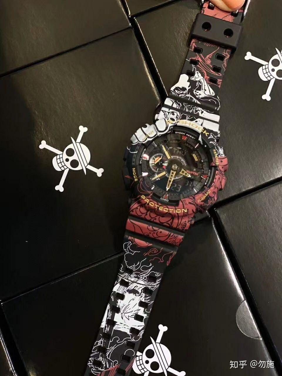 卡西欧联名款腕表海贼王 点燃热血,燃爆天际此次特别联名腕表采用g
