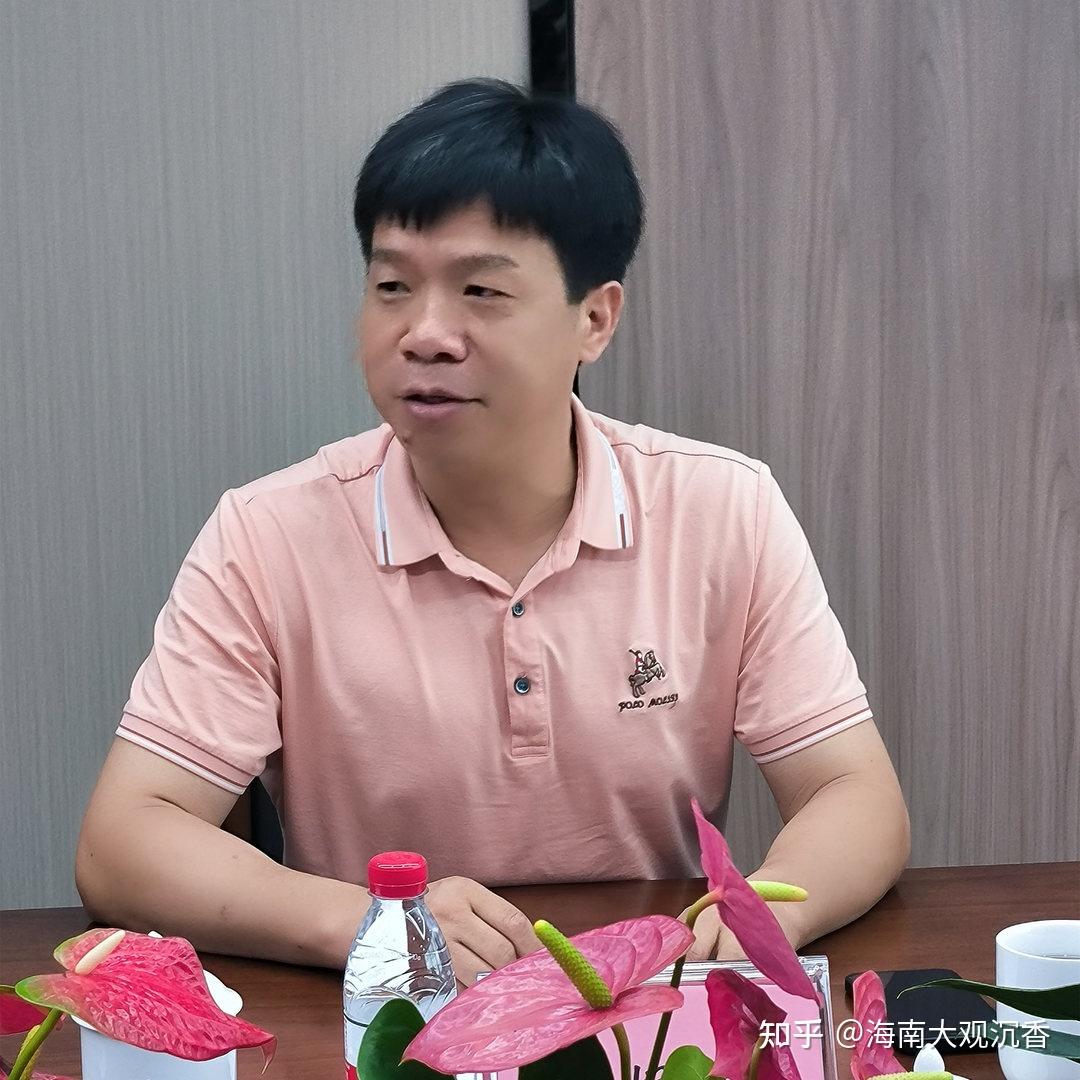 广东省茂名市电白区委副书记区长陈研一行莅临海南省沉香产业联合会