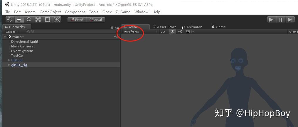 unity shading mode wireframe失效 - 知乎