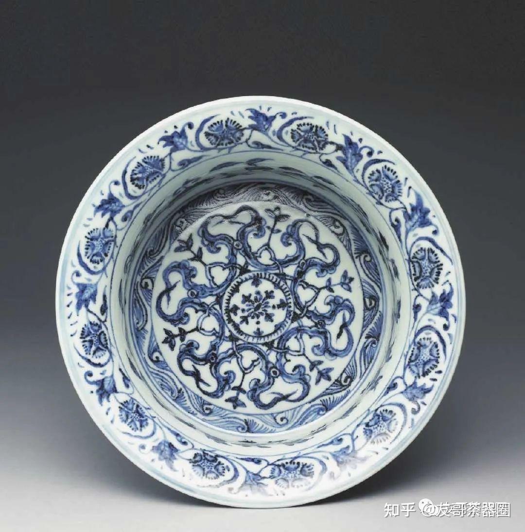 画青花瓷精髓——分水 知乎