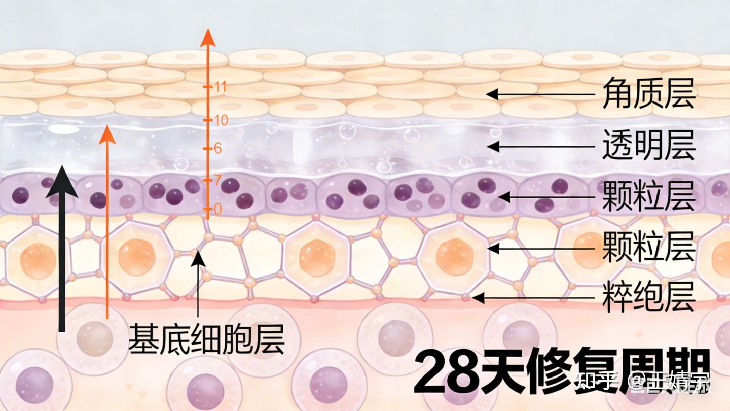 读懂皮肤表皮的“砖墙结构”才能护理好自己的皮肤 - 知乎