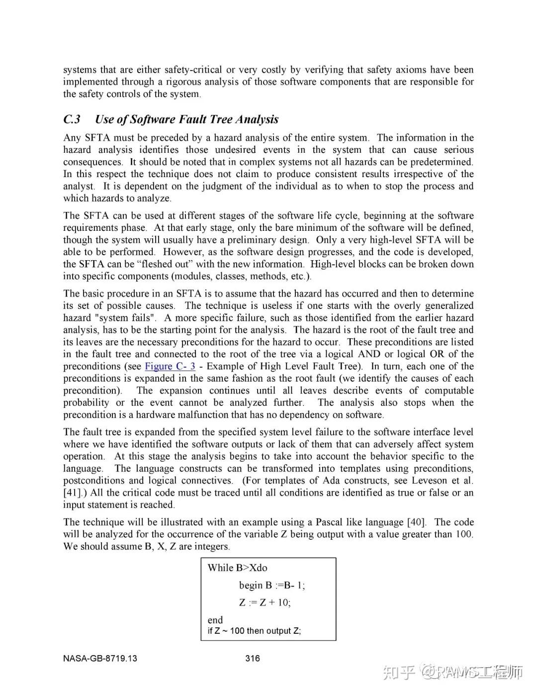 NASA软件安全指南中的软件FTA与FMEA - 知乎