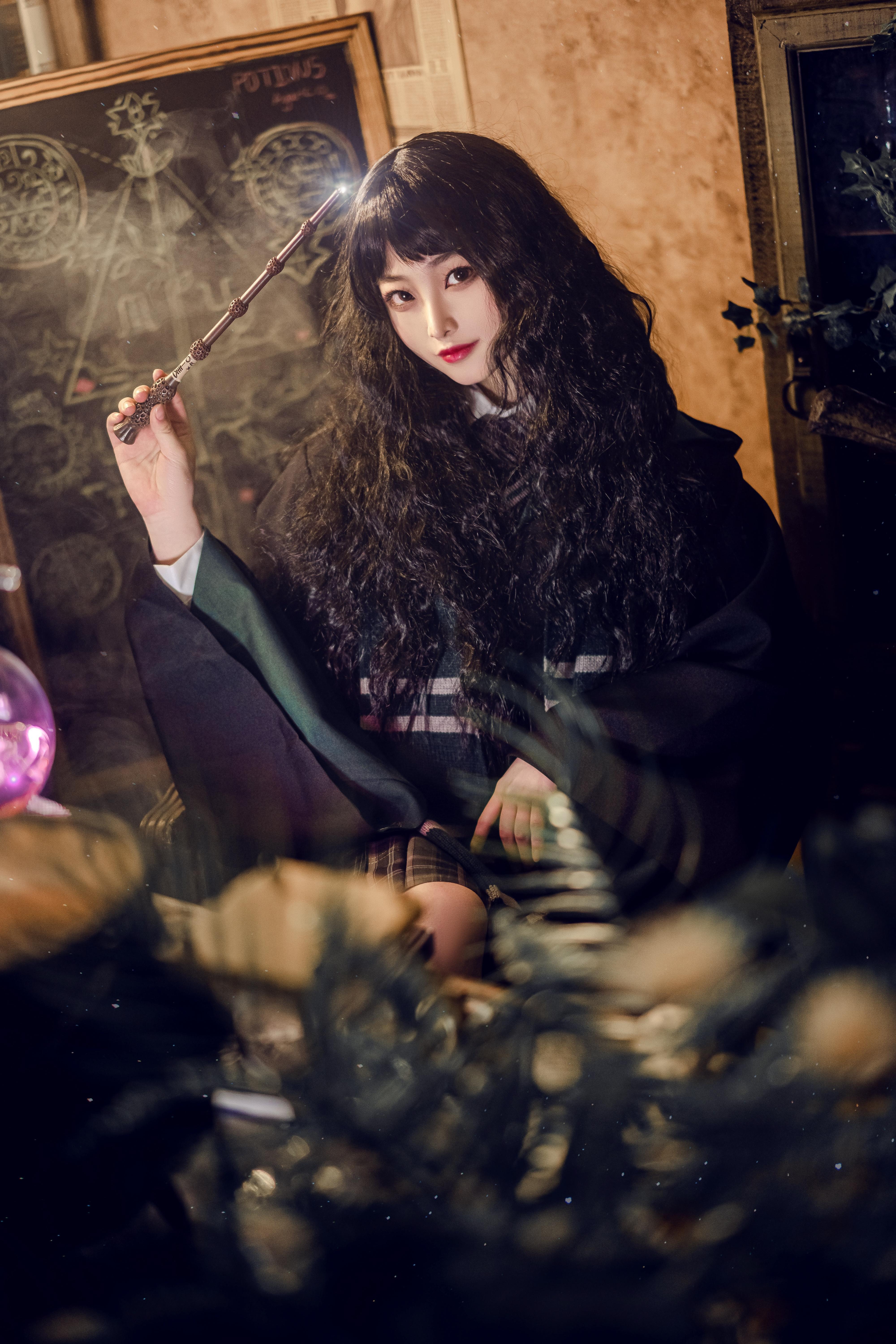 哈利波特魔法觉醒斯莱特林cosplay