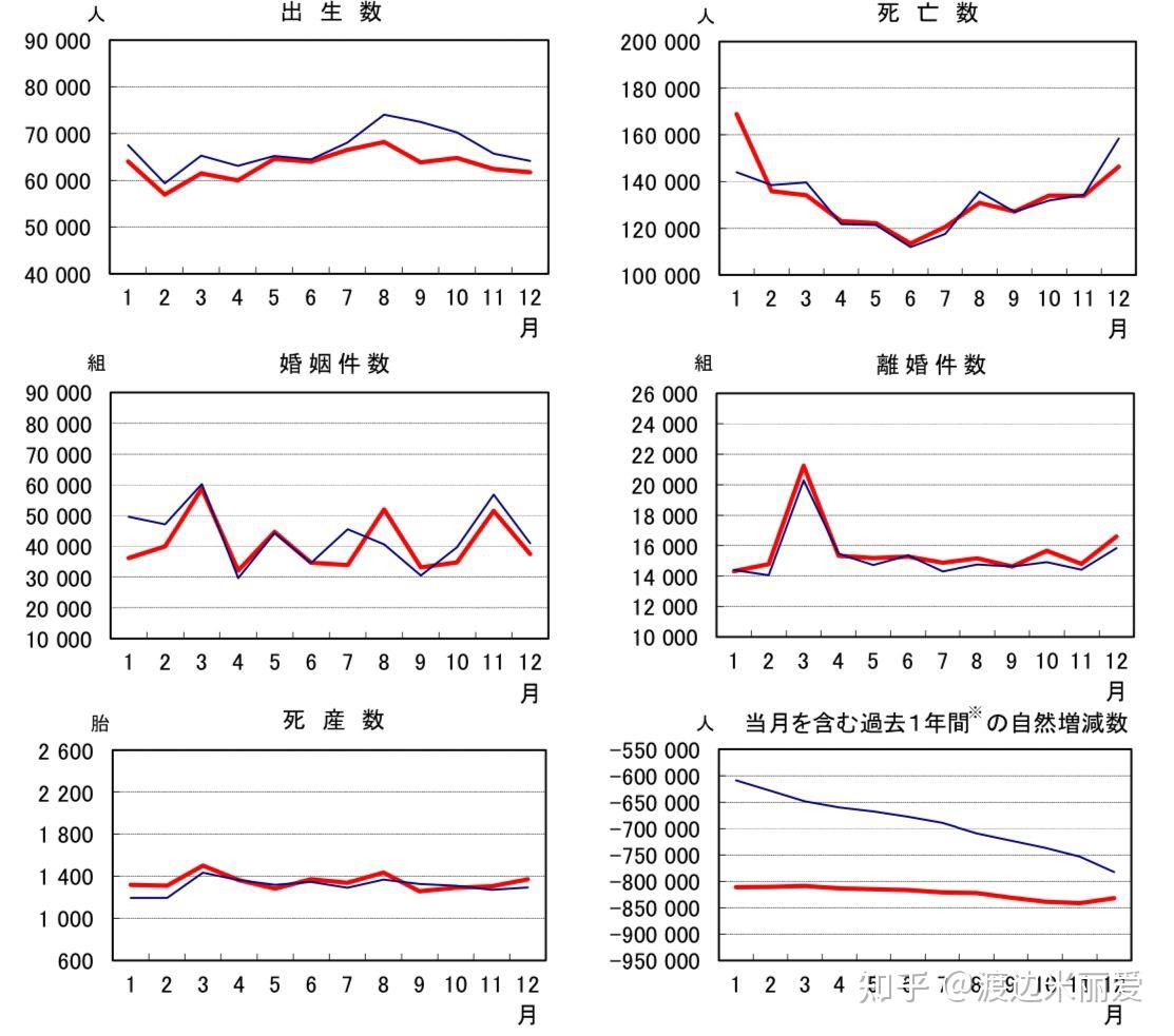 日本2023年人口动态速报值