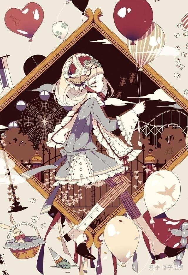 keeggy丨绘本风傀儡少女