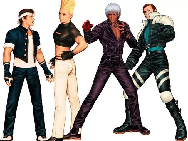 拳皇系列那些强行拼凑的队伍完全没关系的人居然成为队友