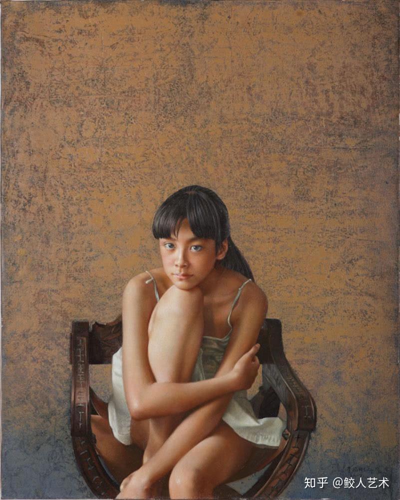 鲛人艺术 ▎李晓刚人物油画作品欣赏 - 知乎
