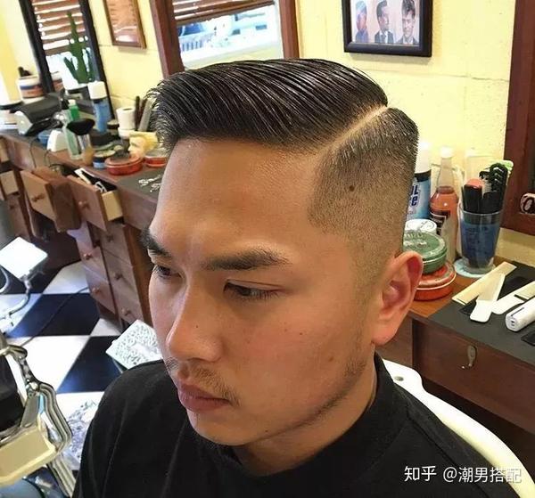 中国男生剪复古油头发型 原来可以这么帅 知乎