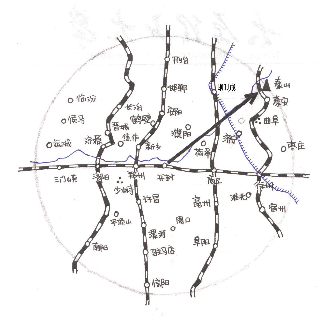 中国地缘政治[模型一]:古代中国空间结构并中州