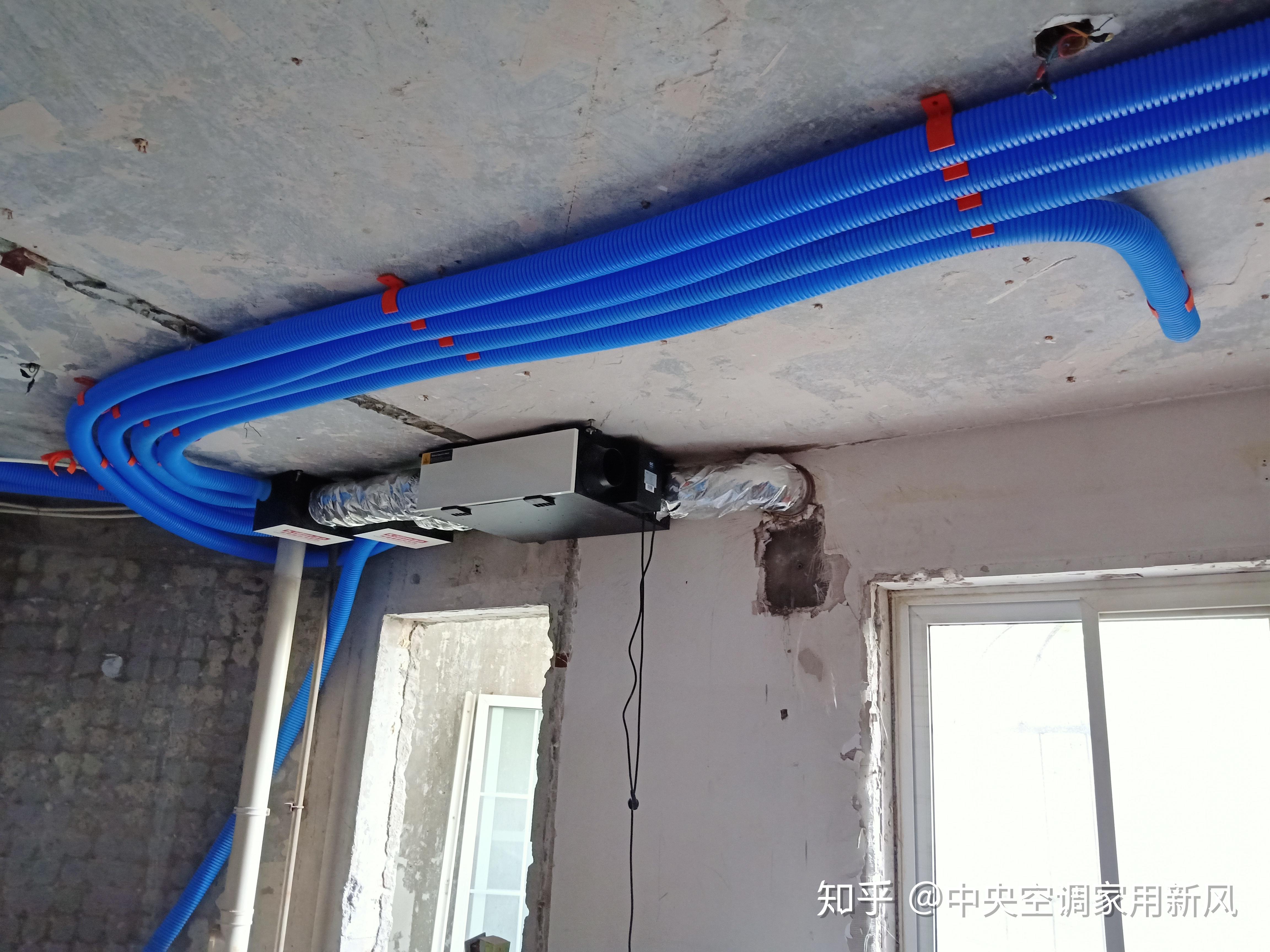 家用新风系统管道布置方式和目前常用管材形式