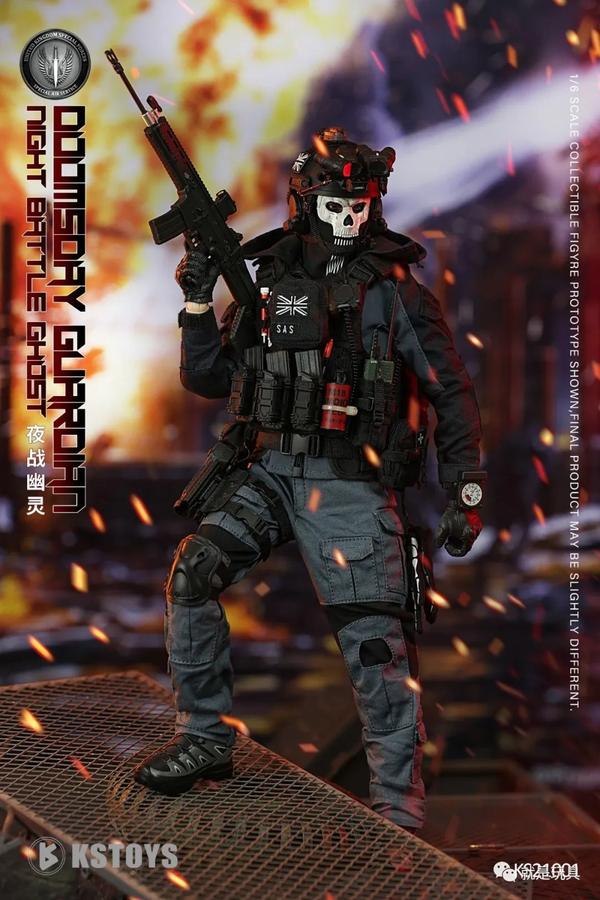 KSTOYS《使命召唤》夜战幽灵:这身装备太骚气了! - 知乎