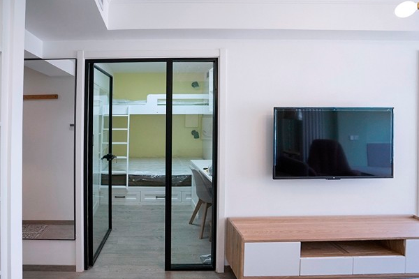 辛苦7年挣下昆明52平小户型一室改两室装修花9万值了