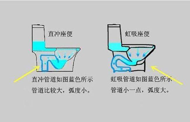 马桶下水图解图片