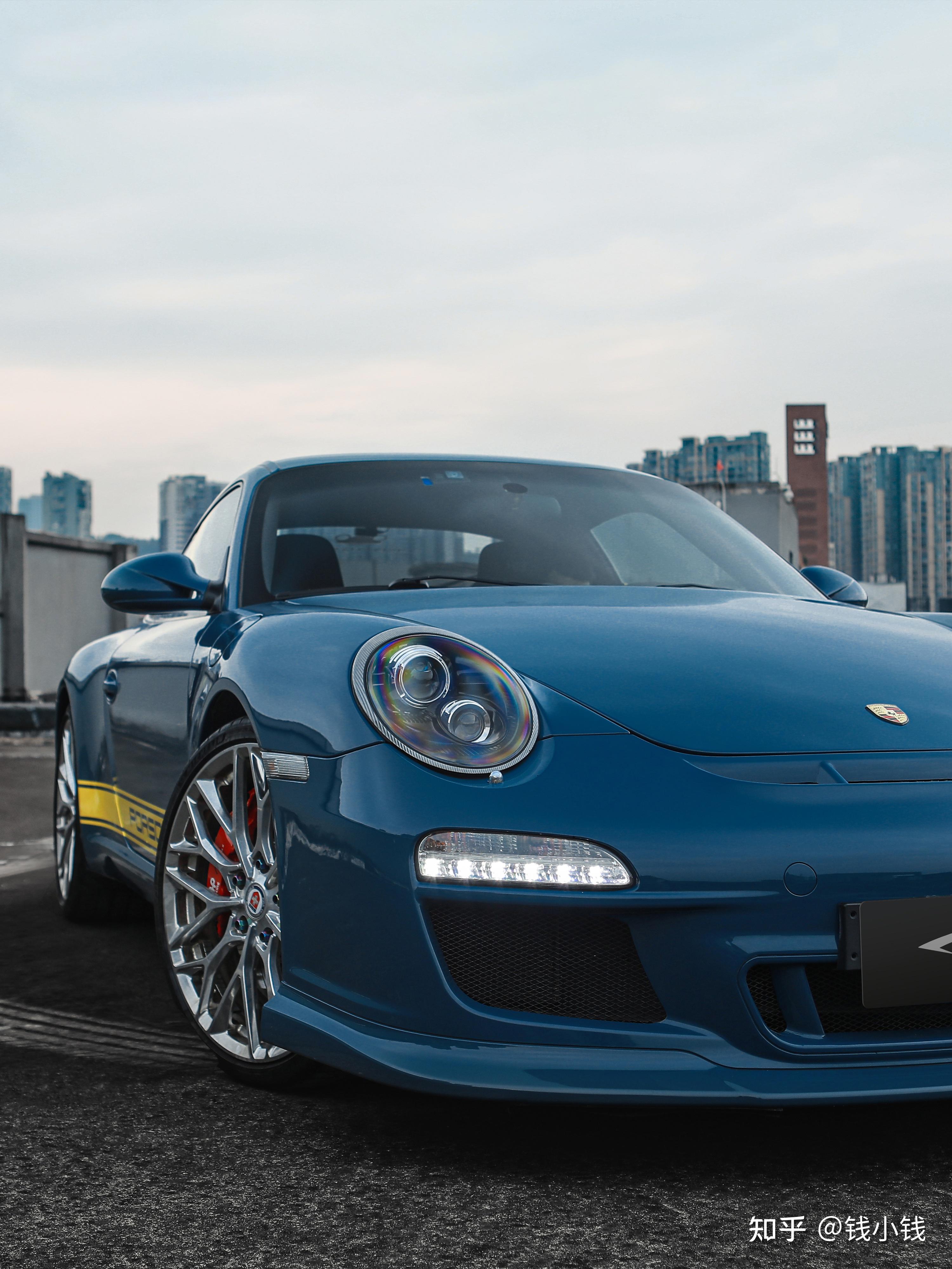 保时捷997改色深邃蓝