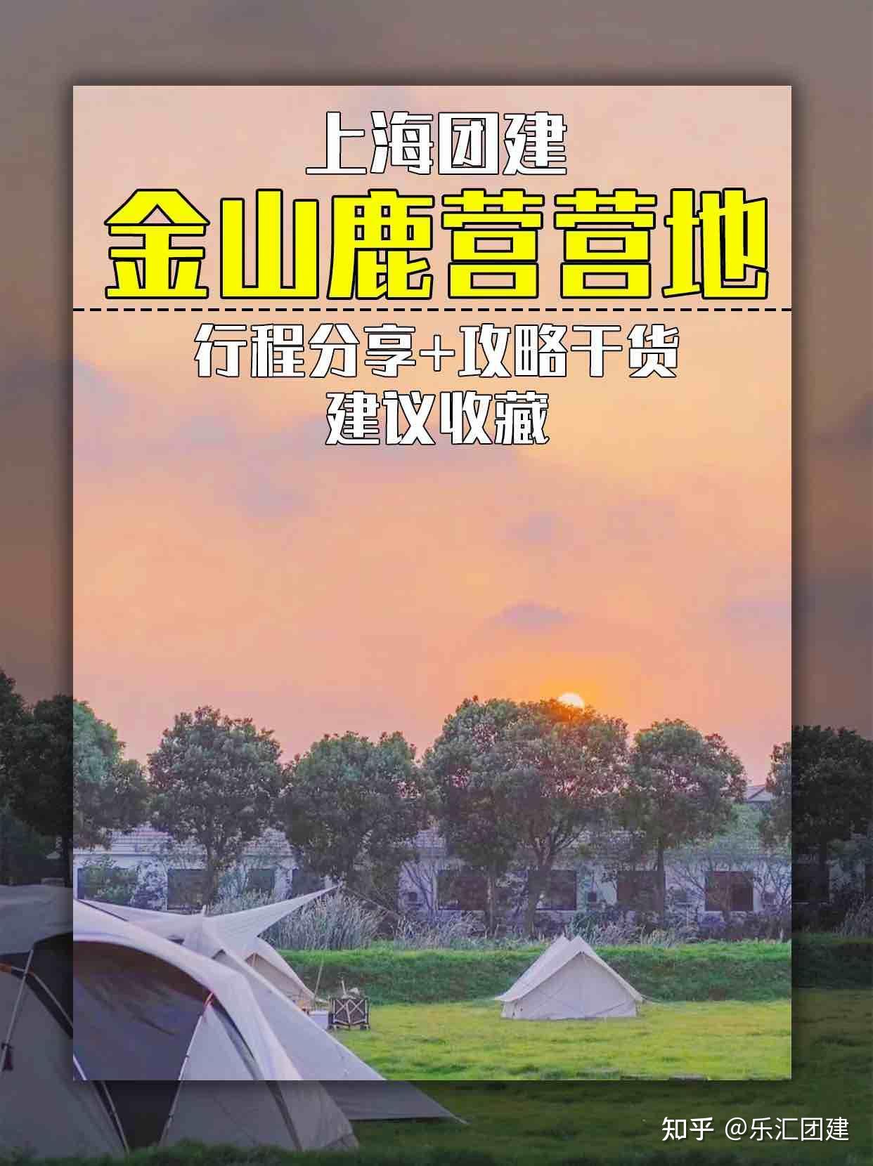 上海团建金山鹿营营地行程分享+攻略干货建议收藏 - 知乎