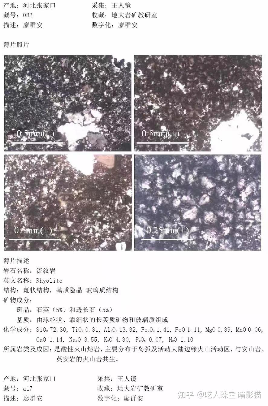 迷你博物馆｜每天认识一种石头：流纹岩 - 知乎