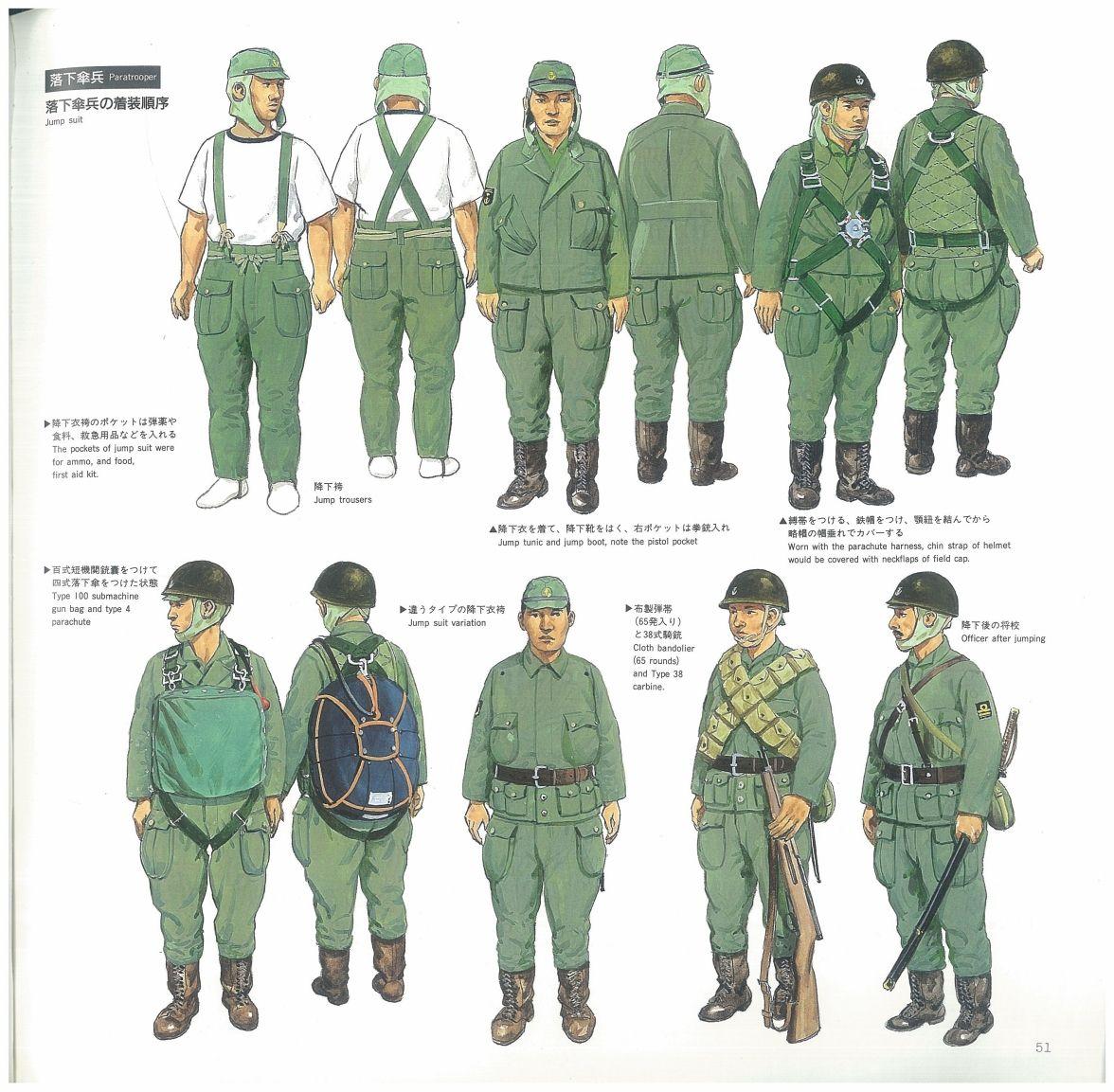 求二战日军所有军服的图片