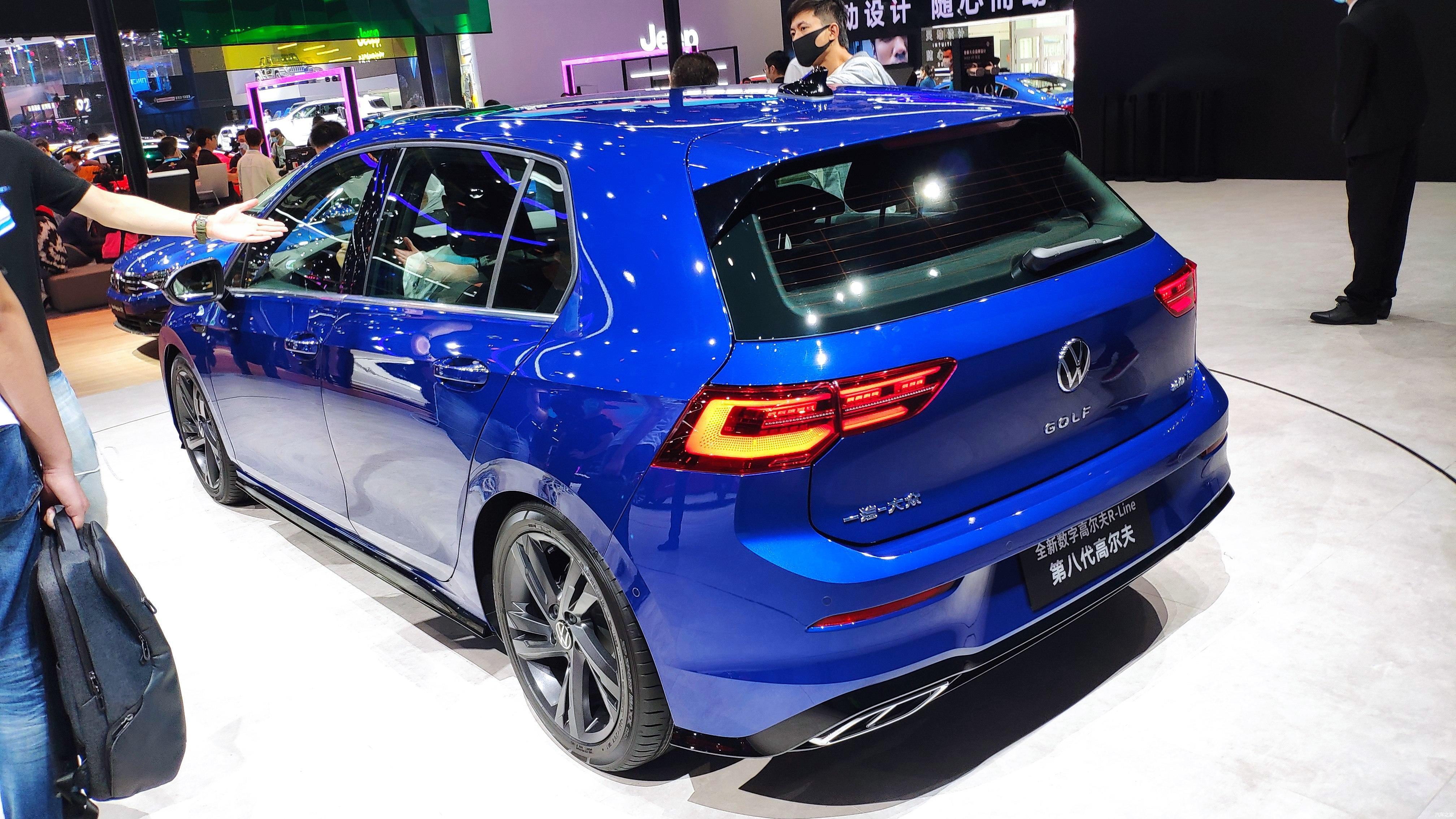 2020年北京车展大众高尔夫实车