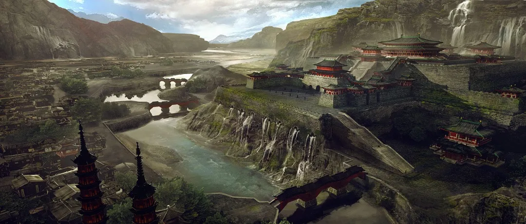 古风概念场景制作大揭秘