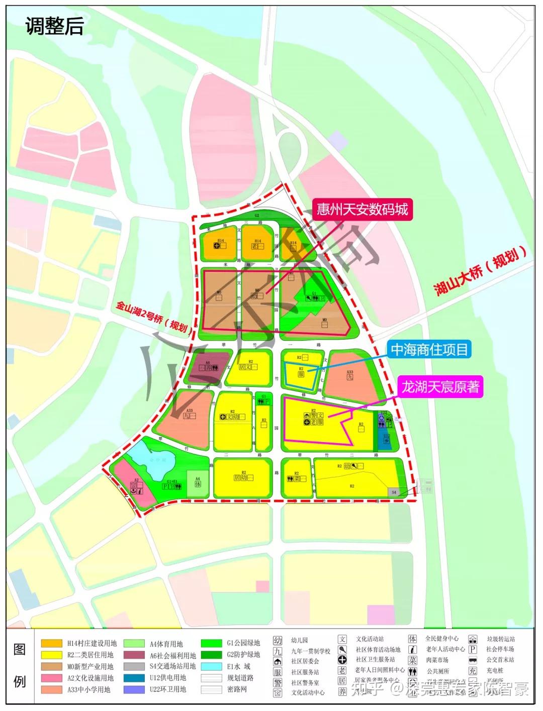 惠州湖山村最新规划图图片
