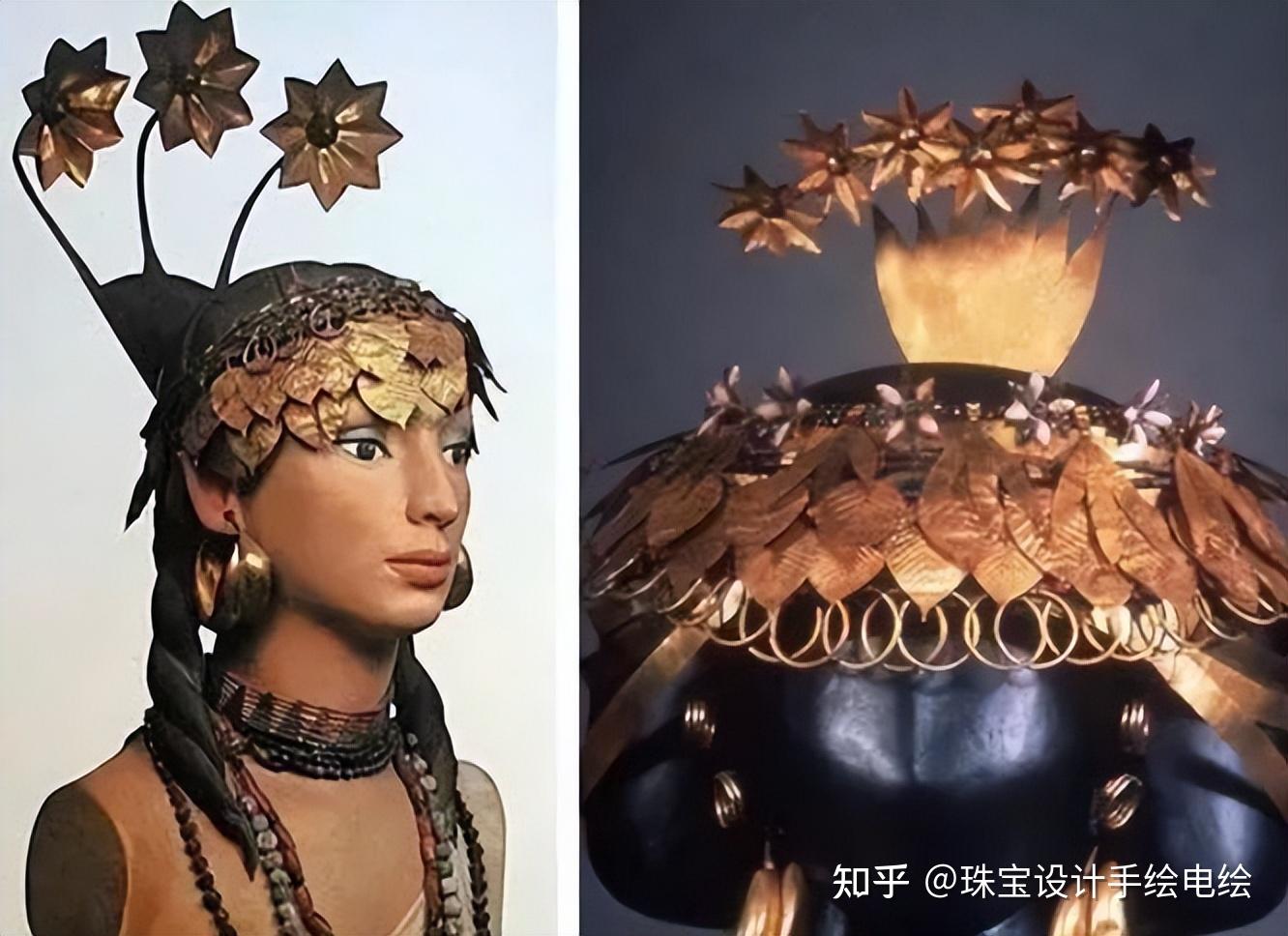 普阿比女王墓出土华丽首饰复原了苏美尔文明 - 知乎