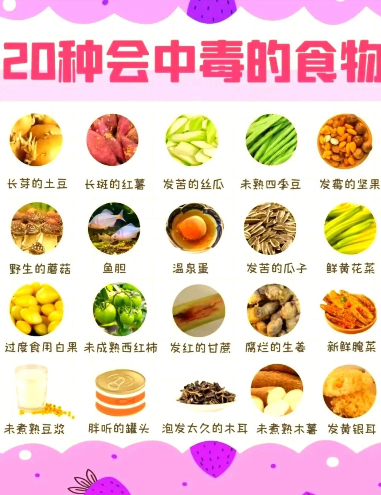 20种会中毒的食物 (20 Poisonous Foods) - 知乎