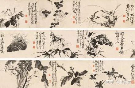 中国花鸟画技法——折枝 - 知乎