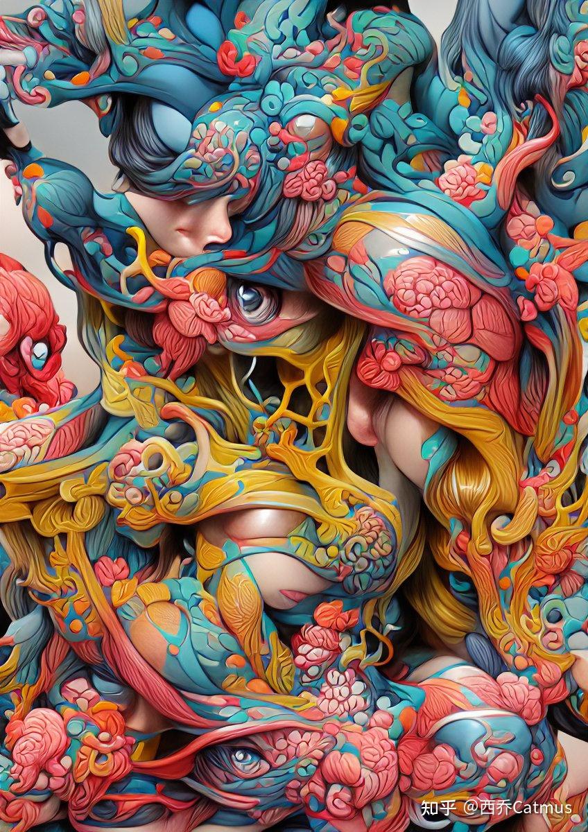 aiartist作品赏析第一辑discodiffusion高手玩家的魔法