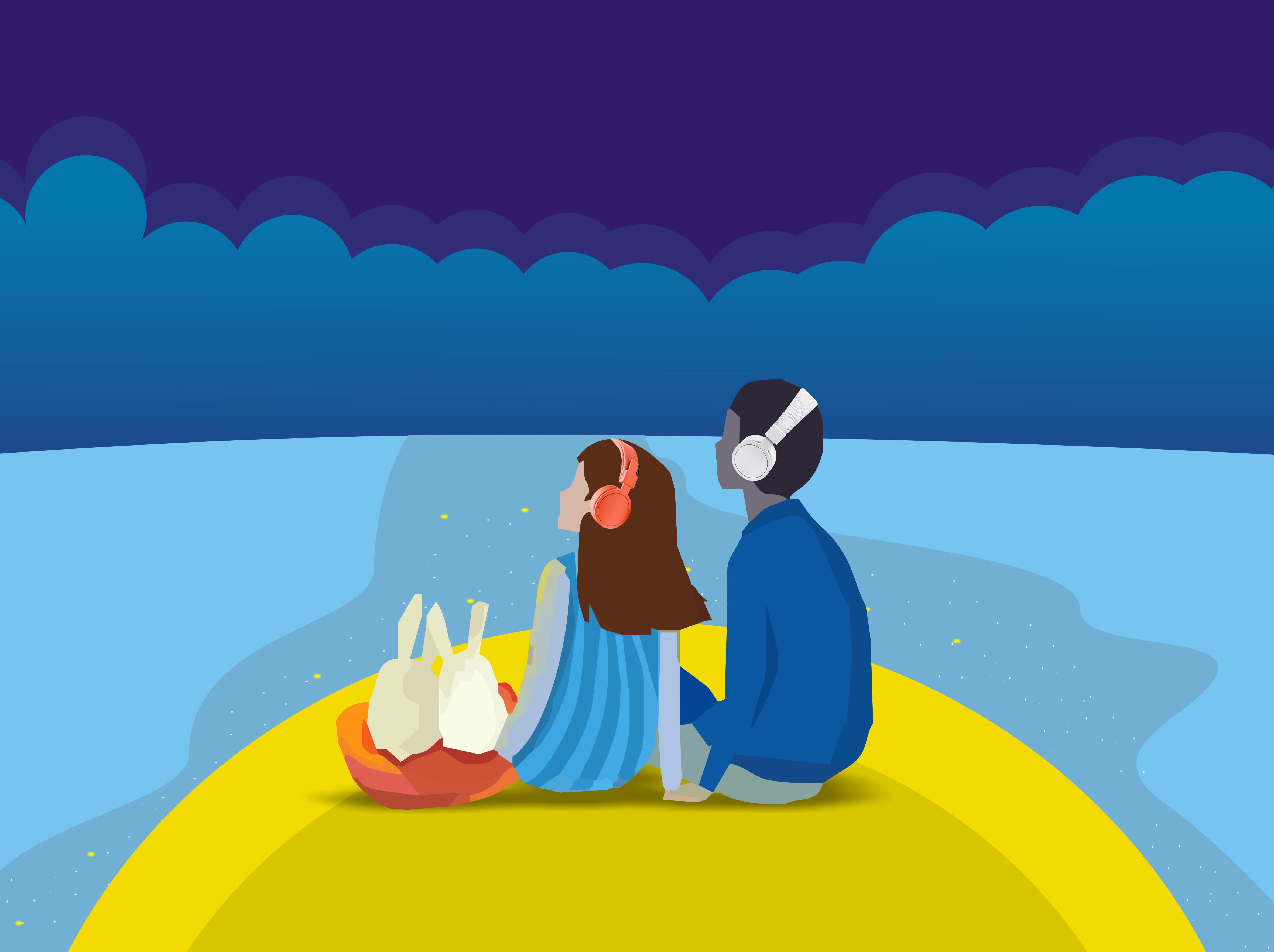 打开这个歌单你会拥有一个wonderfultonight