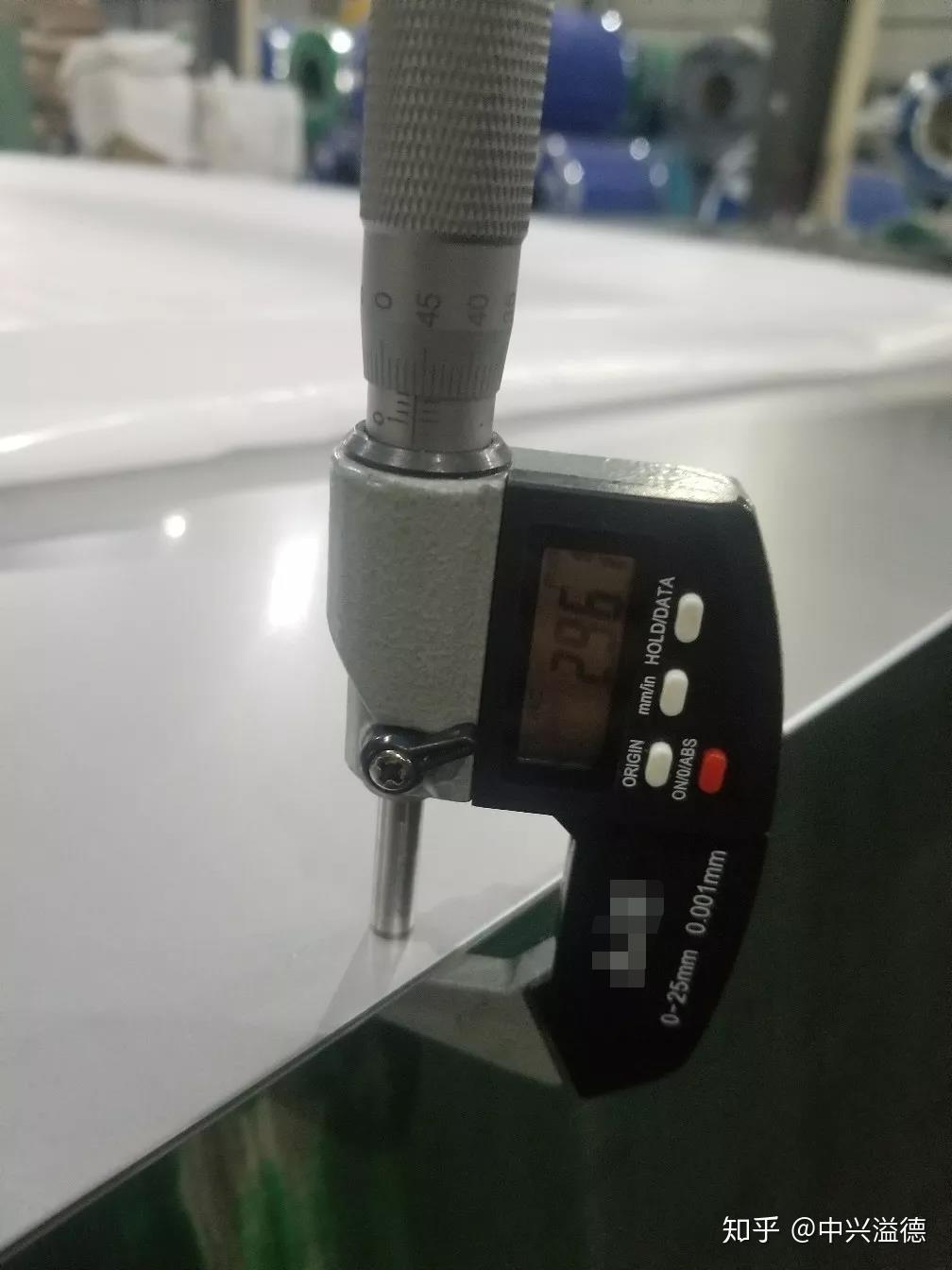 想知道304l不锈钢冷轧板的实际厚度就用千分尺测量